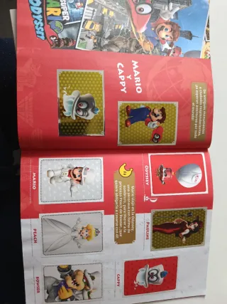 Álbum de Cromos Super Mario Panini