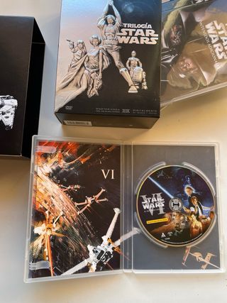 Trilogía Star Wars DVD