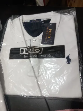 Polo Ralph Lauren Blanco Talla XL