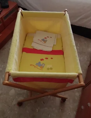 Conjunto de moisés y cuna de viaje