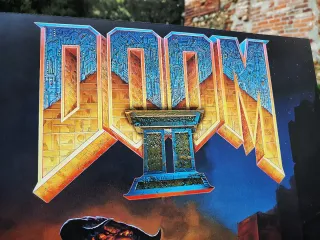 Poster A3 Doom II Id Software