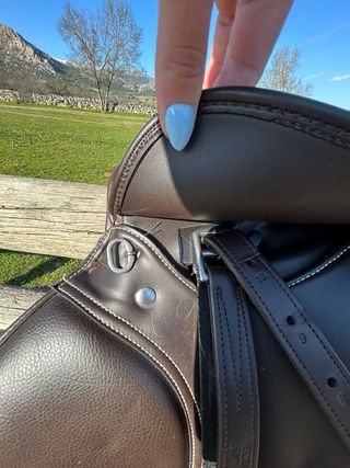 Montura de salto de equitación