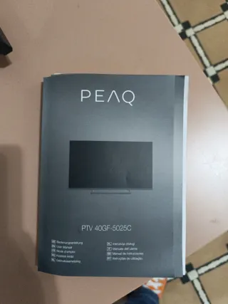 Televisor PEAQ Negro