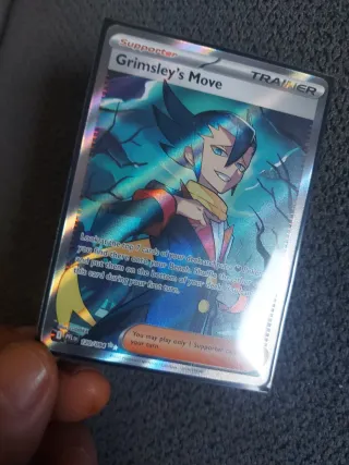 Pokemon Grimsley's Move Carta Entrenador Inglés