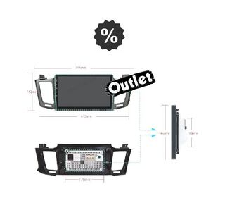 BA RADIO GPS ANDROID 12 PARA TOYOTA RAV4 13-17 M010188L1