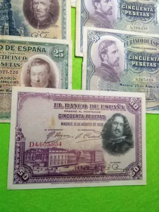 9 Billetes El Banco de España