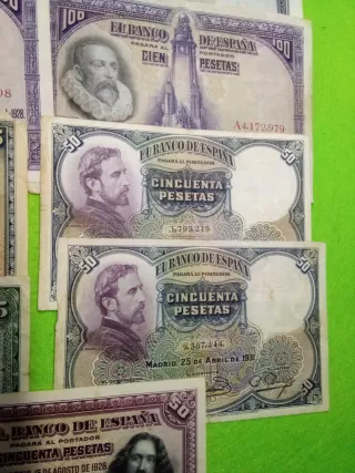 9 Billetes El Banco de España