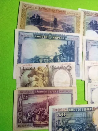 9 Billetes El Banco de España