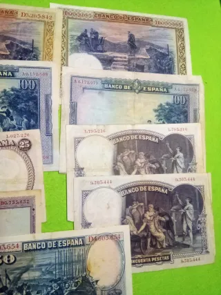 9 Billetes El Banco de España