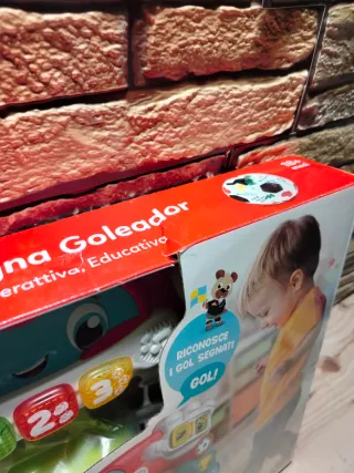 Clementoni Baby Portería de fútbol Interactiva