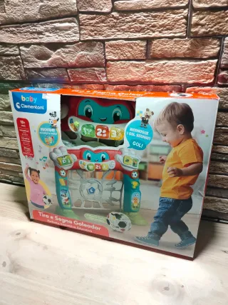 Clementoni Baby Portería de fútbol Interactiva