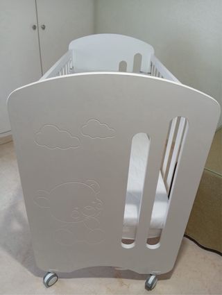Cuna Montessori Blanca
