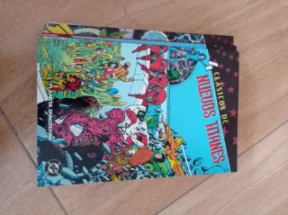 cinco volúmenes nuevos titanes