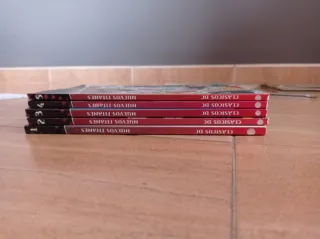 cinco volúmenes nuevos titanes