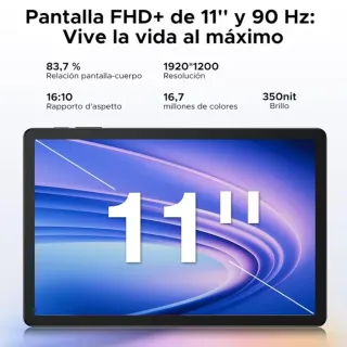 DOOGEE Tab G6+ 32GB+256GB Android 15 Negro