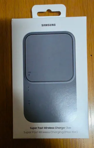 Cargador Inalámbrico Dúo Samsung 15W Precintado