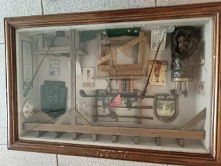 Cuadros de madera y cristal en 3D
