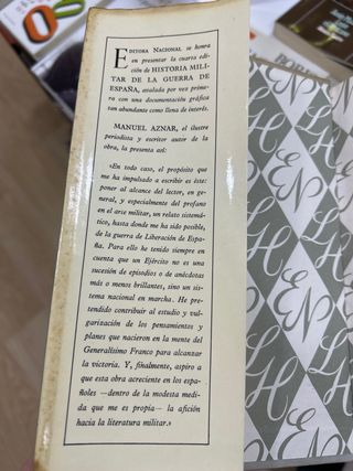 Historia militar de la guerra de España - 3 tomos