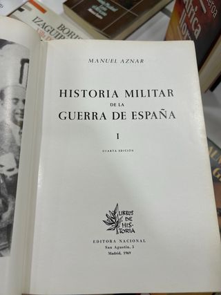 Historia militar de la guerra de España - 3 tomos