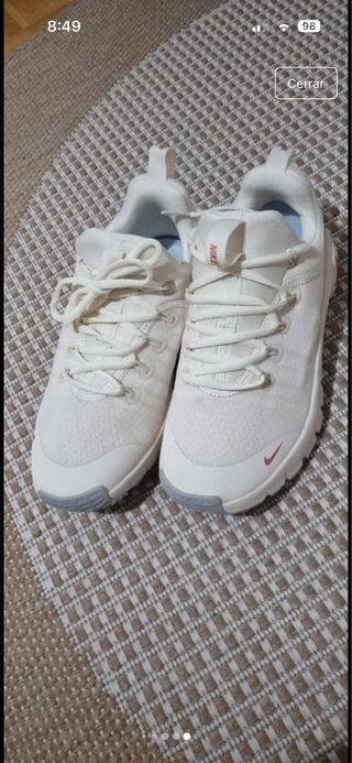 Nike Free Metcon Beige/Gris Talla 37.5