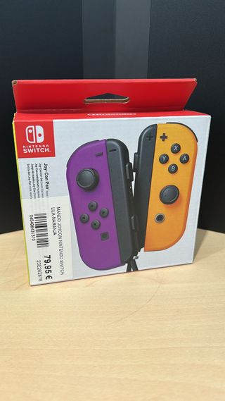 Nintendo Switch Joy-Con Lila-Naranja