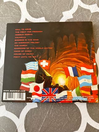 Manowar Warriors of the World CD Heavy Metal