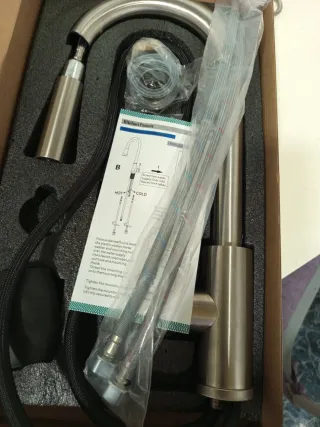 ✅ Rubinetto cucina NUOVO estraibile cromo ✅