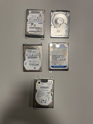 Lotto 5 Hard Disk Samsung, Toshiba, WD