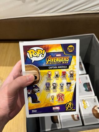 Funko Pop Capitán América Infinity War Walmart