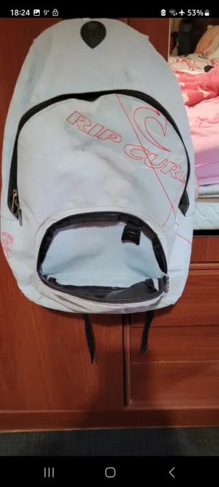 Mochila Rip Curl Roja y Blanca