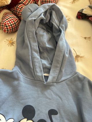 Sudadera Mickey y Pluto con Orejas