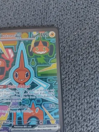 Rotom EX 126/090 Carta Pokémon Inglés