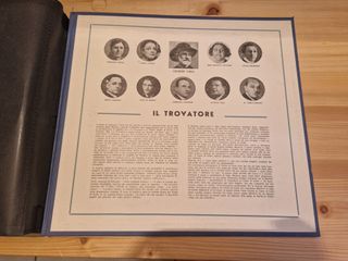 Opera Il Trovatore G. Verdi Vinili Completa
