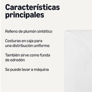 Edredón Hipoalergénico 300 gsm Blanco
