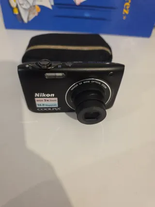 Cámara Nikon Coolpix S3100 Negra