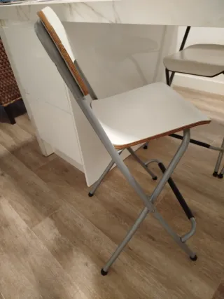 Sillas altas Ikea metal madera