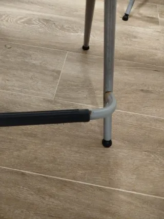 Sillas altas Ikea metal madera