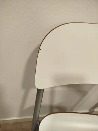 Sillas altas Ikea metal madera