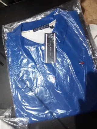 Polo Tommy Hilfiger Talla M Azul
