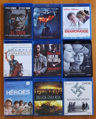 B1. Blurays varios precios