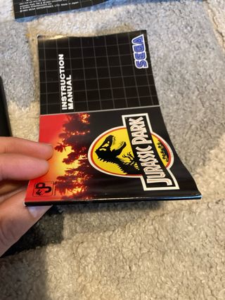 Jurassic Park Mega Drive Sega