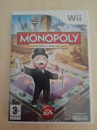 🇪🇦 COMO NUEVO. Juego Monopoly Wii y WiiU