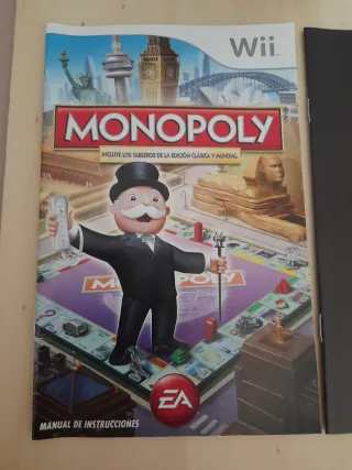🇪🇦 COMO NUEVO. Juego Monopoly Wii y WiiU