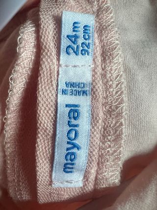 Vestido niña Mayoral 24 meses