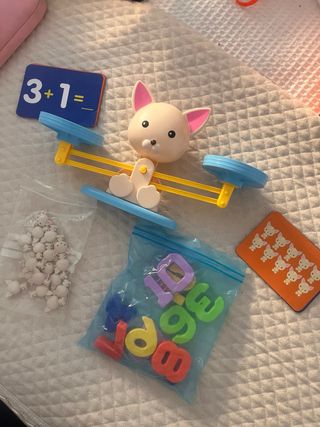 Juego Balanza Educativo Animalitos y Números