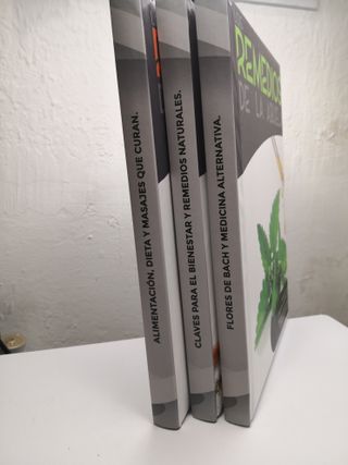 Colección de libros Los Remedios de la Abuela