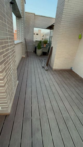 Instalación de tarima exterior