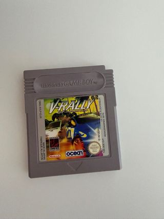 Cartucho V-Rally Game Boy Nintendo DMG-AVLP-EUR