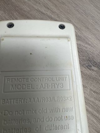 Mando Aire Acondicionado HIYASU HSA09LCC