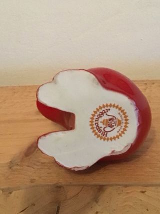 Rana palillero vintage roja